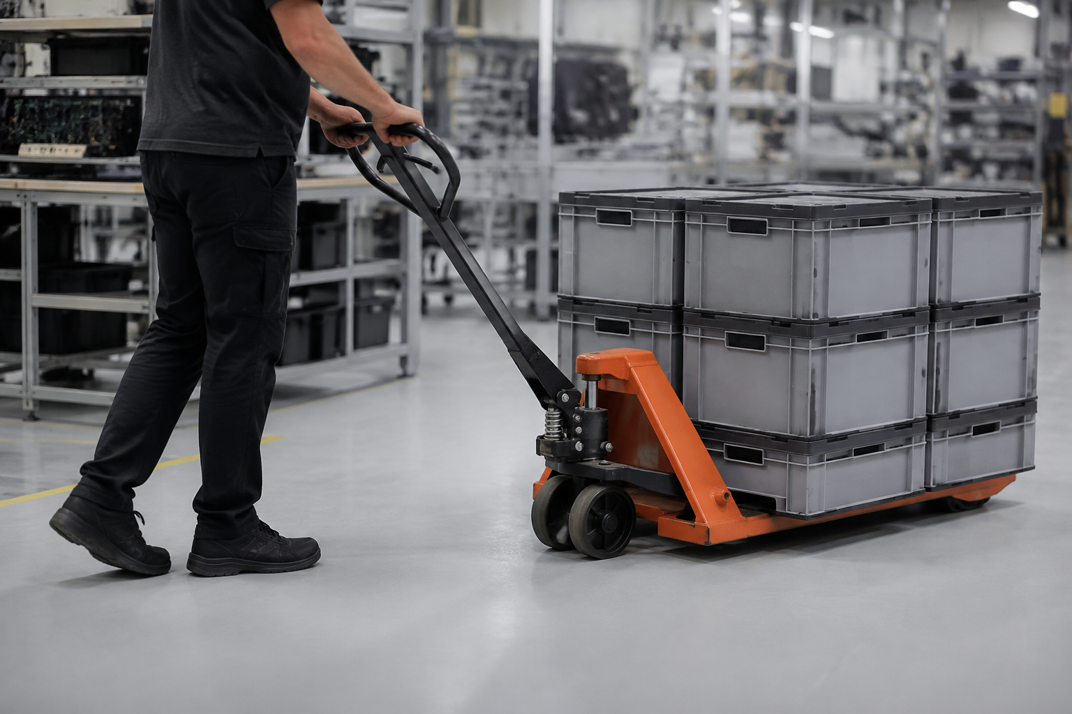 Cleanrooms & Electronics Manufacturing: ESD-Safe Wheels