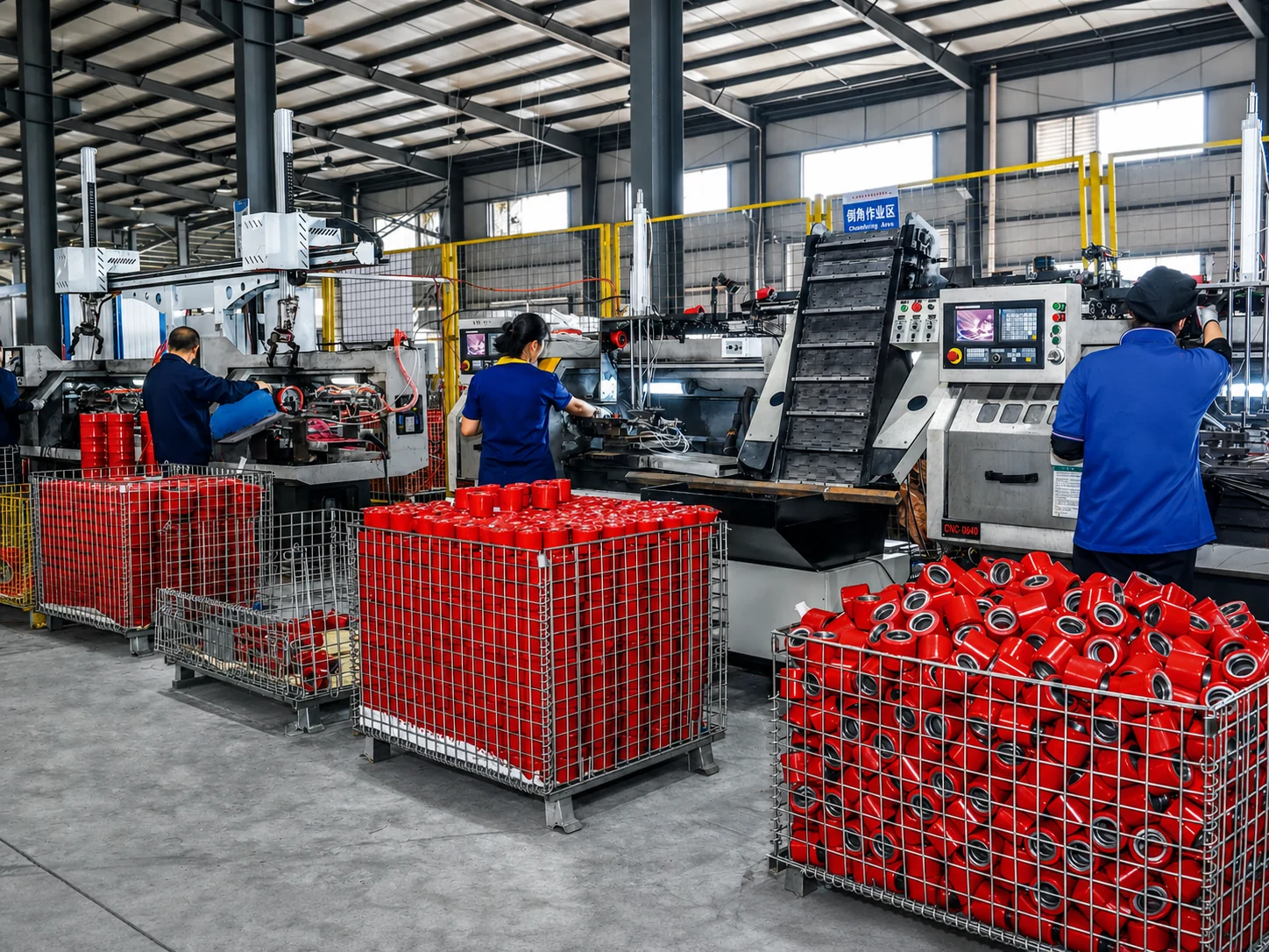 Saidelong wheel production area