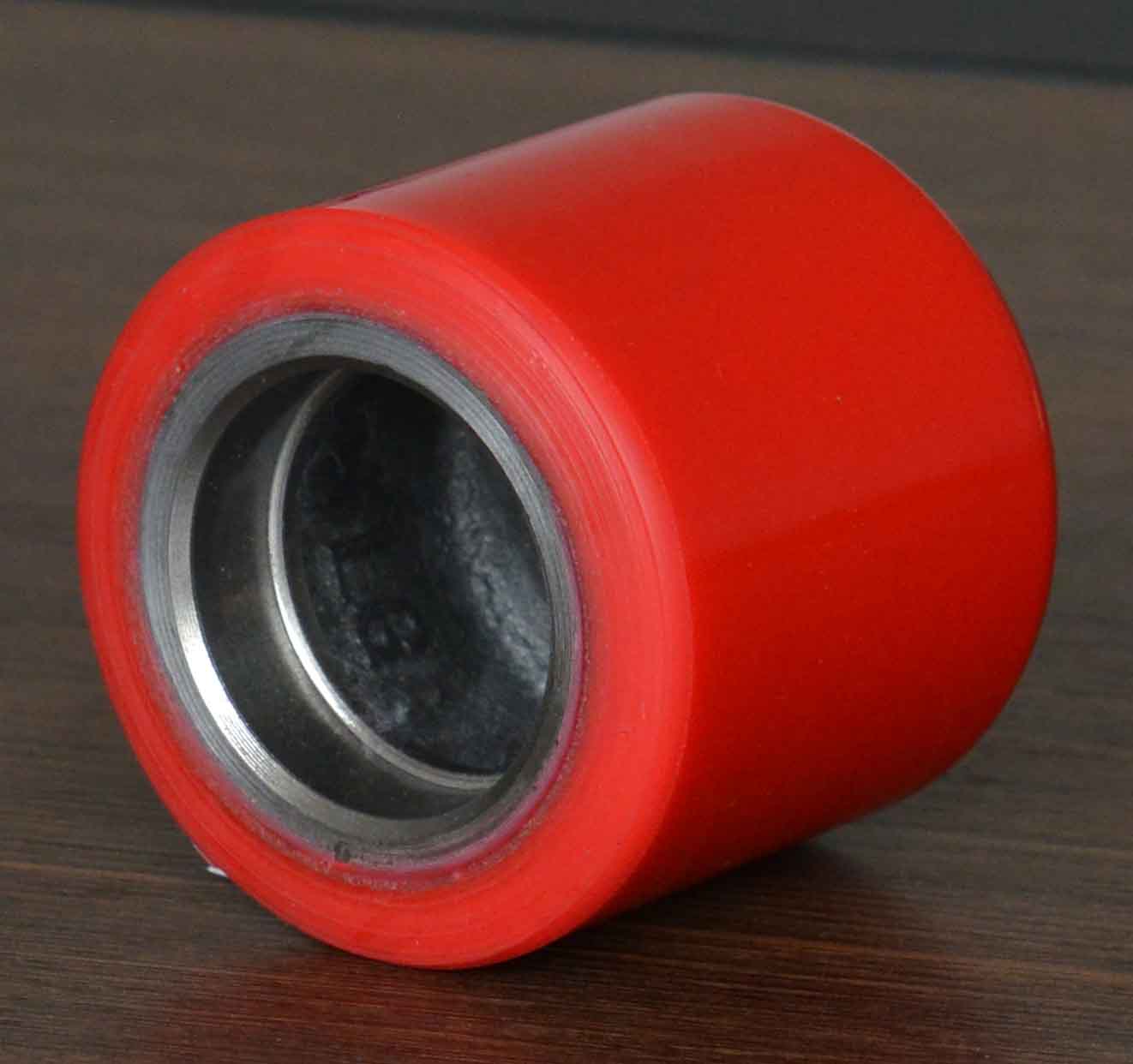 80 mm (3.15 in) × 60 mm (2.36 in) Polyurethane On Cast Iron Core Pallet Jack Load Wheel