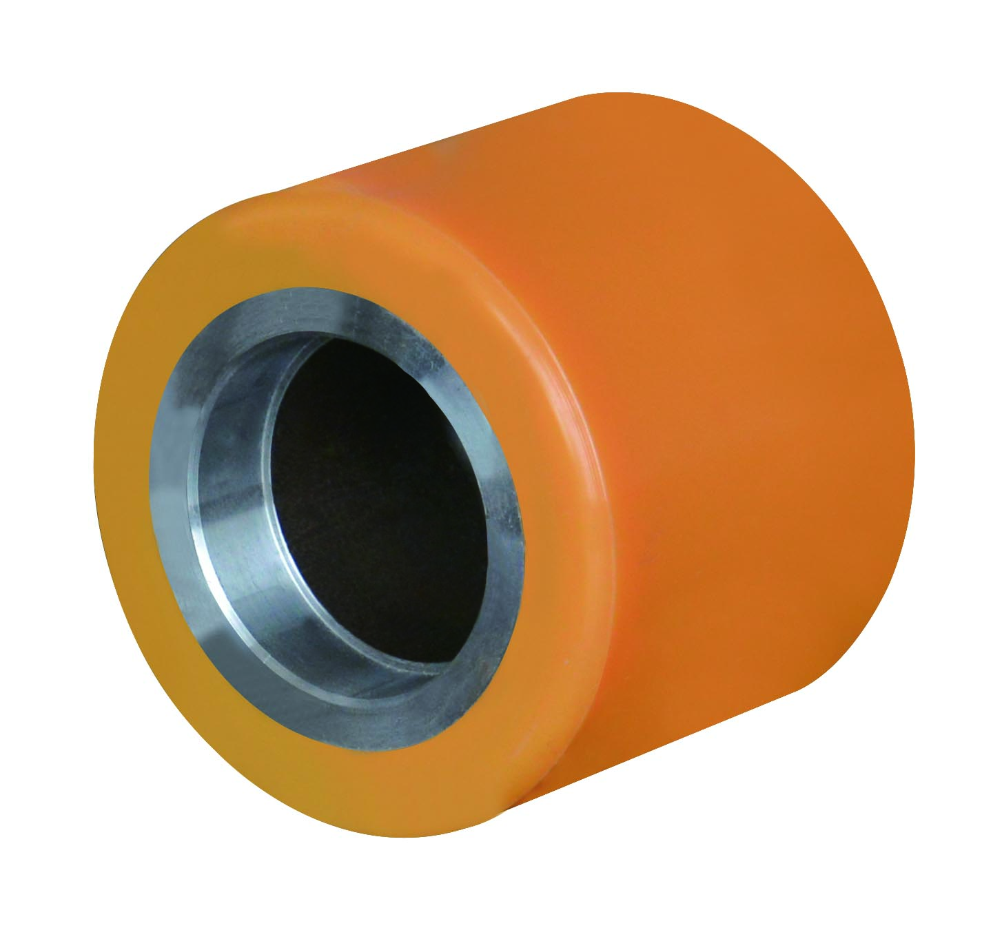 80 mm (3.15 in) × 70 mm (2.75 in) Polyurethane On Steel Core Load Wheel for Electric Pallet Jacks