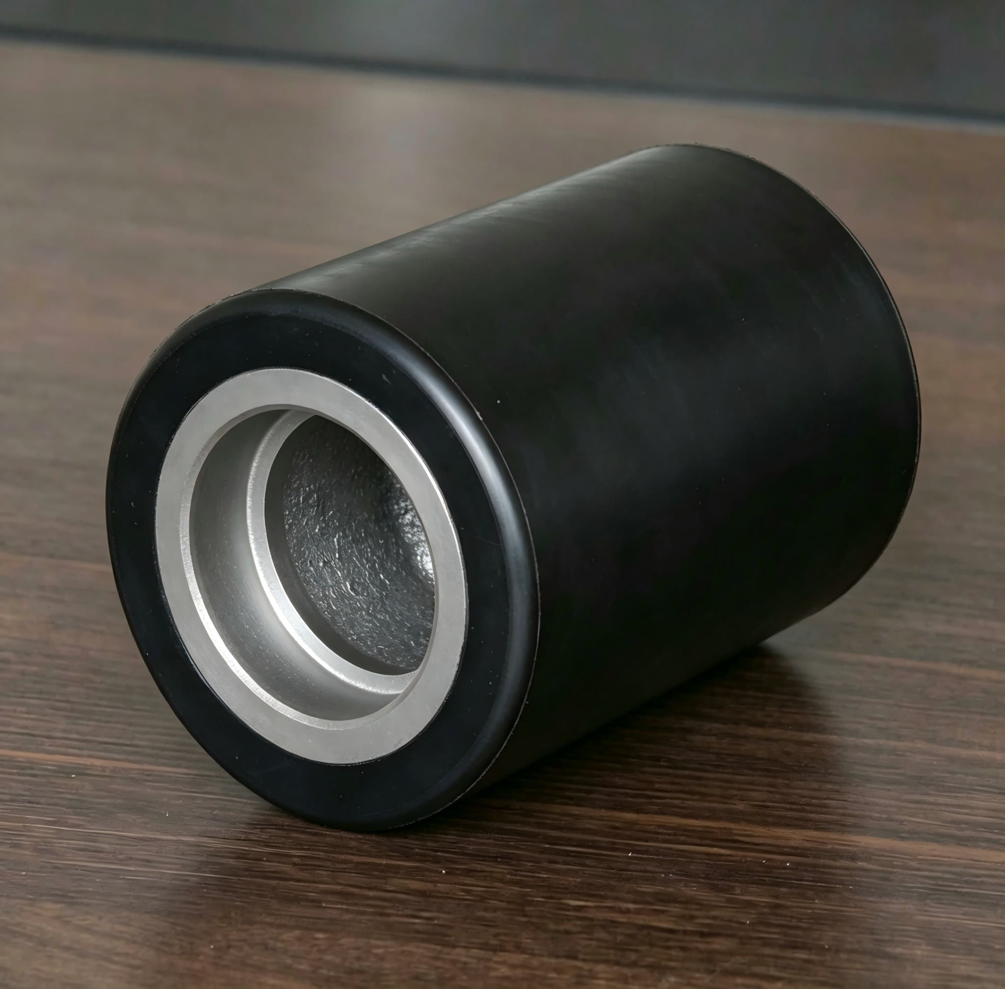85 mm (3.35 in) × 100 mm (3.94 in) Polyurethane On Cast Iron Core Pallet Jack Load Wheel
